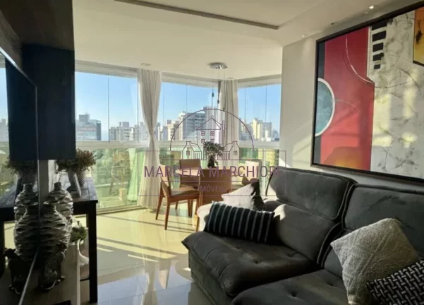 Imagem Apartamento completamente montado de frente andar alto - Itapoa