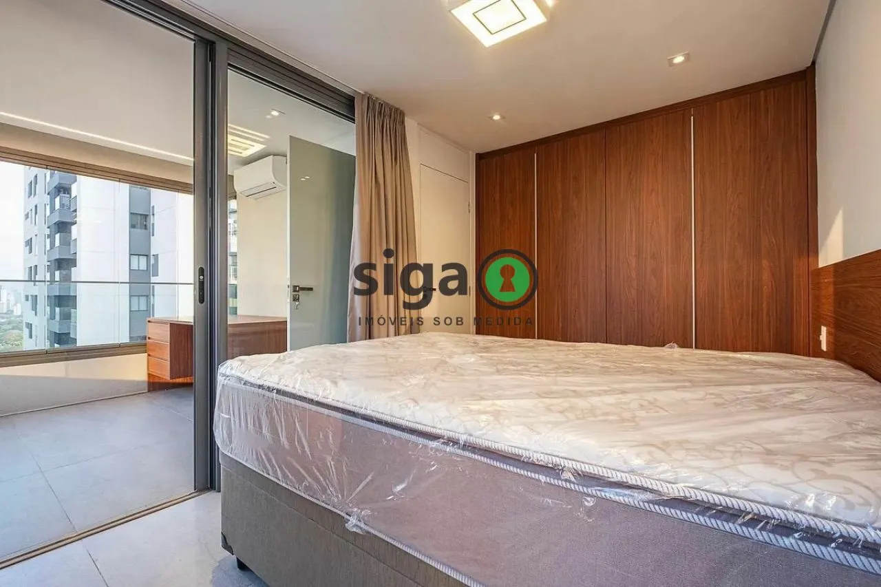 Imagem Apartamento mobiliado para locação em Pinheiros 01 dormitório, São Paulo - SP