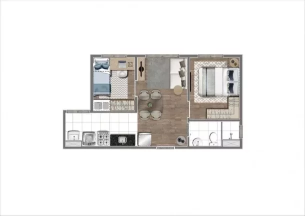 Imagem CASAVIVA MORUMBI - Apto de 36m² (Unidade de Revenda), a poucos metros da Av. Giovanni Gronchi!