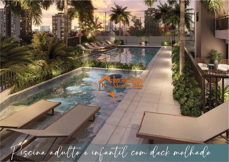 Imagem Essenza Vila Augusta Guarulhos | 3 Dorms com Suíte e Closet | Terraço Gourmet | Lazer Completo