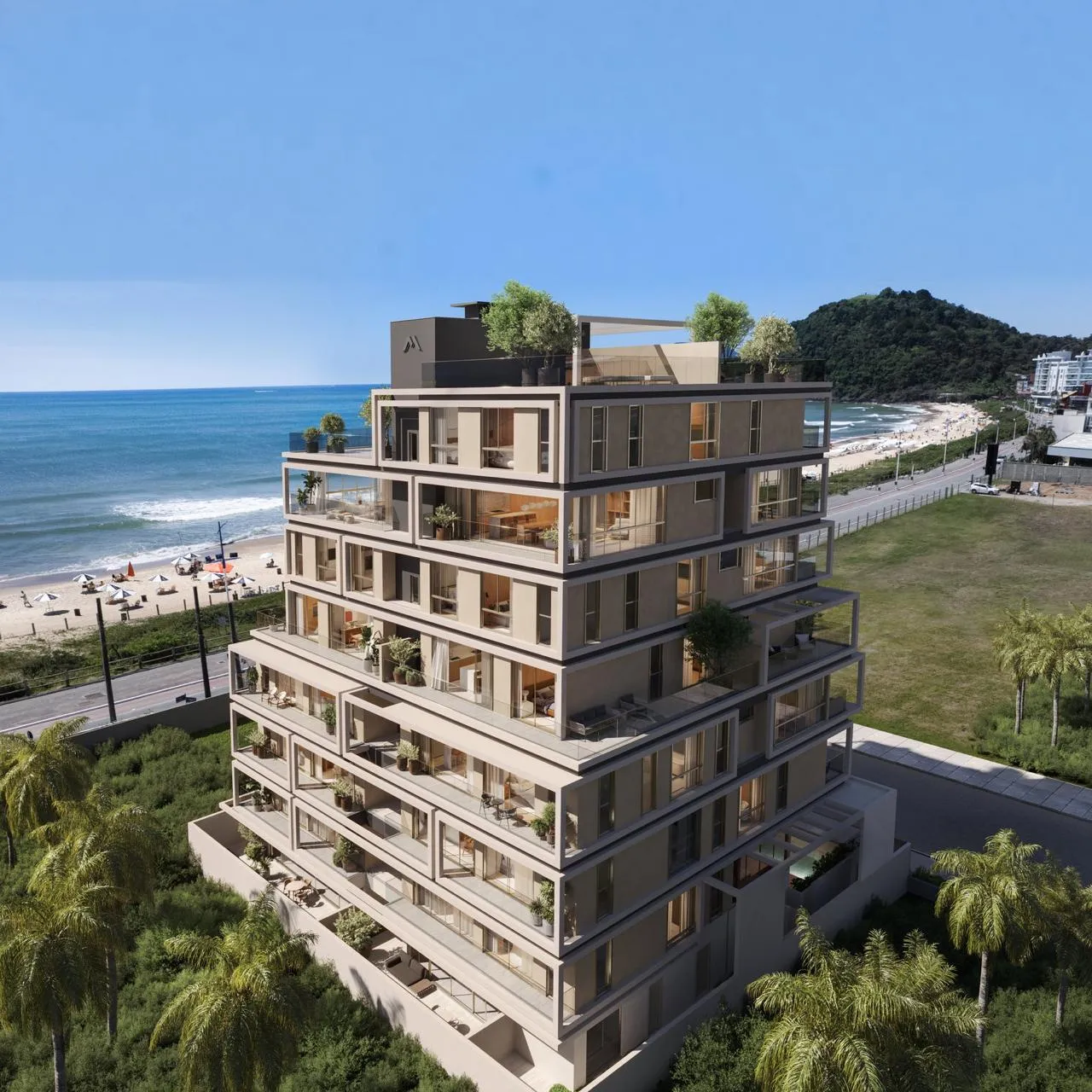 Imagem Apartamento com vista para o mar à venda com 290m2 por R$ 11.900.000,00