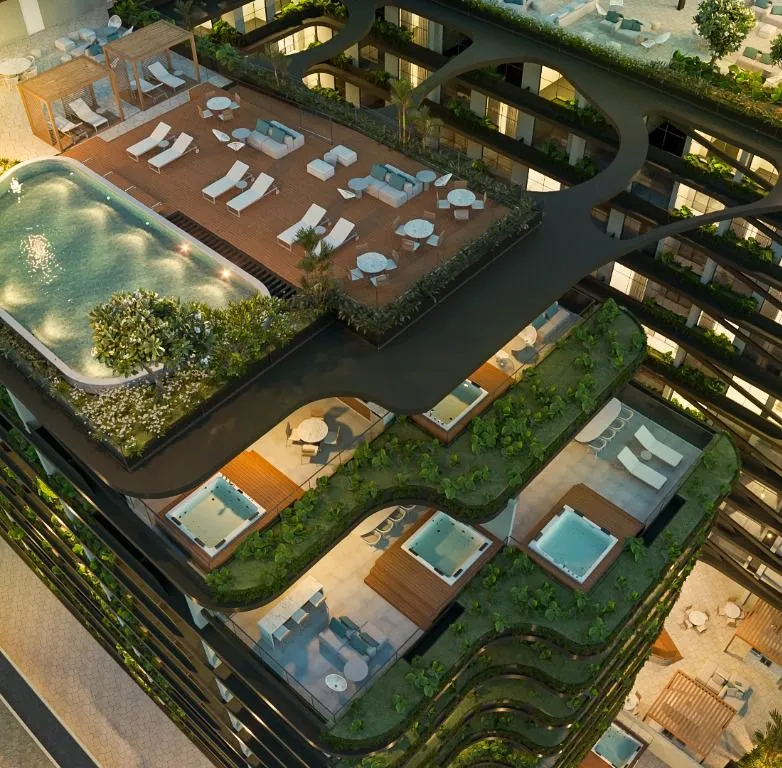 Imagem Flat à venda, 24 m² por R$ 366.997,00 - Ponta de Campina - Cabedelo/PB