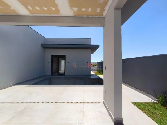 Imagem Casa com 3 suítes e piscina à venda, 214 m² por R$ 1.680.000 - Condomínio Ville de France - Itatiba/SP
