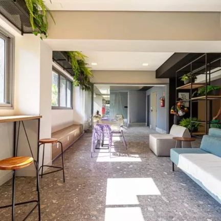 Imagem LINDO STUDIO, DECORADO E MOBILIADO, ANDAR ALTO COM VISTA LIVRE, NO B.LIV BROOKLIN!!