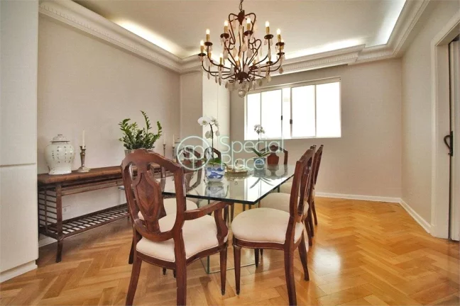 Imagem Excelente apartamento com 230mÂ² em HigienÃ³polis. Amplo living com sacada e janelÃµes, lavabo, 03 Ã...