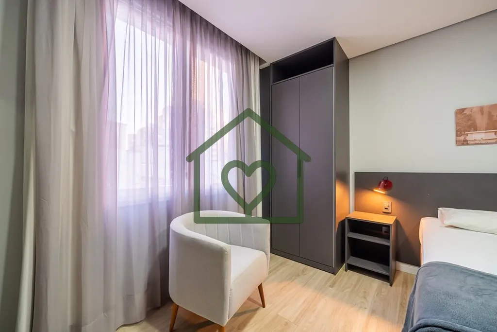 Imagem Loft 100% mobiliado, 26m² no Condomínio Town.Co conforto, praticidade e infra com vista para o Rio...