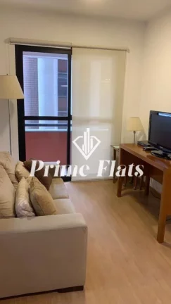 Foto do imóvel Flat disponível para venda no Mercure São Paulo Berrini no Brooklin, com 54m², 2 dormitórios e 1 vaga em Rua Sansão Alves dos Santos