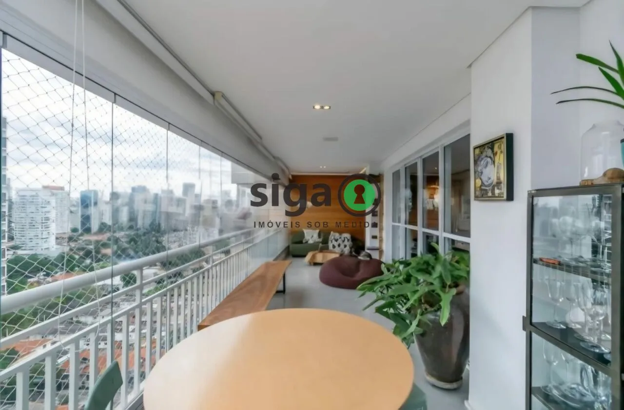 Imagem Apartamento à Venda no Brooklin - 156 m² | 3 Suítes | 3 Vagas | Alto Padrão