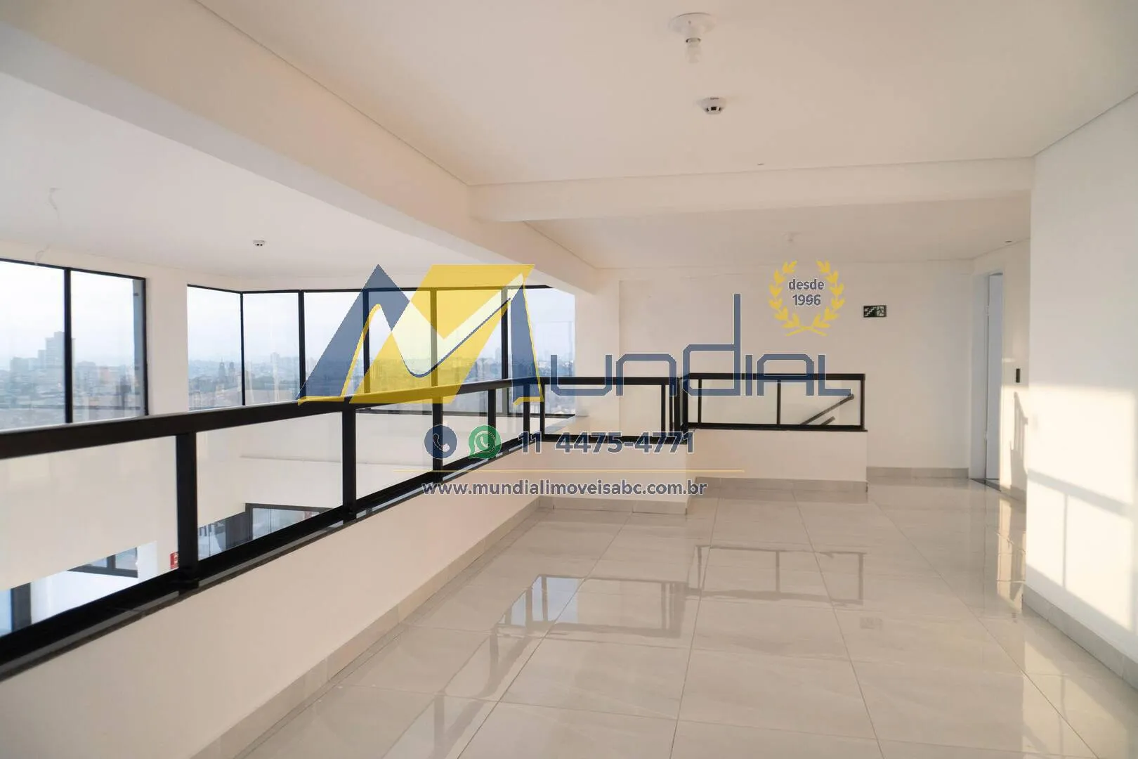 Imagem Rooftop corporativo exclusivo com vista privilegiada em Santo André.