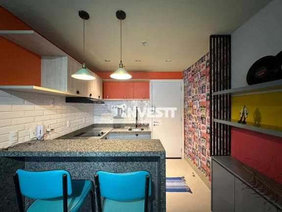 Imagem Flat com 1 dormitório à venda, 39 m² por R$ 519.000,00 - Jardim Goiás - Goiânia/GO