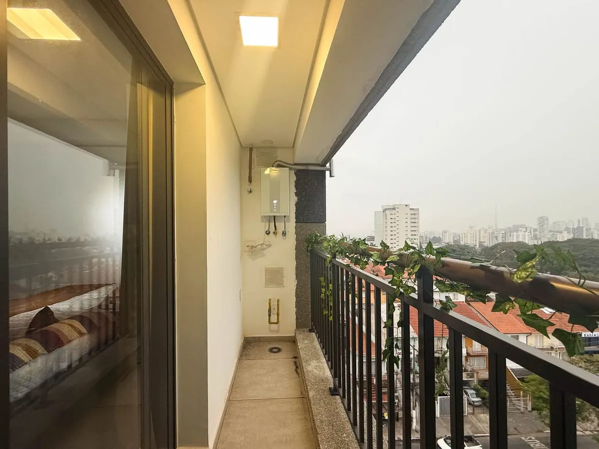 Imagem Apartamento com 1 Quarto para alugar, 27m² - Perdizes