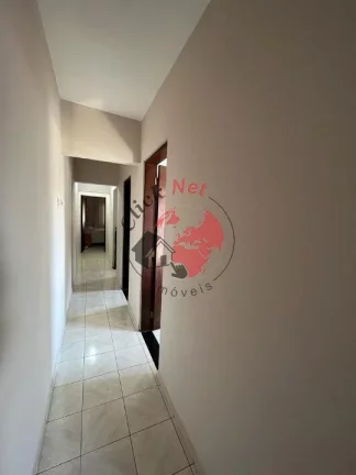Imagem Casa assobradada , 2 casas , 1°com 3 dorms, 1 suíte, 2 vagas, 2° com 1 dorm e quintal ,bairro Jardim Las Vegas, Santo André