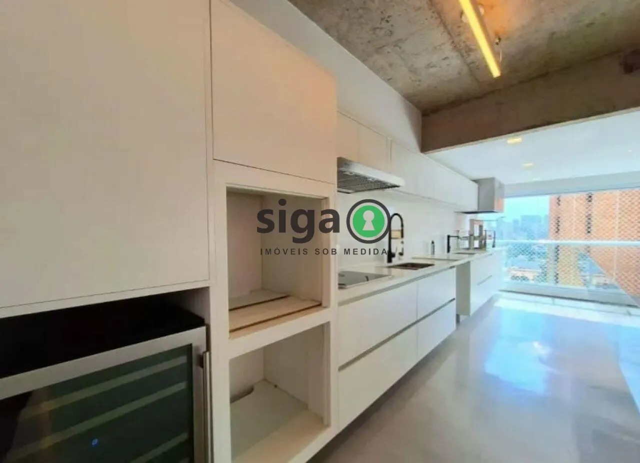 Imagem Apartamento à venda no Brooklin - 165 m² - 3 suítes - varanda gourmet - 3 vagas