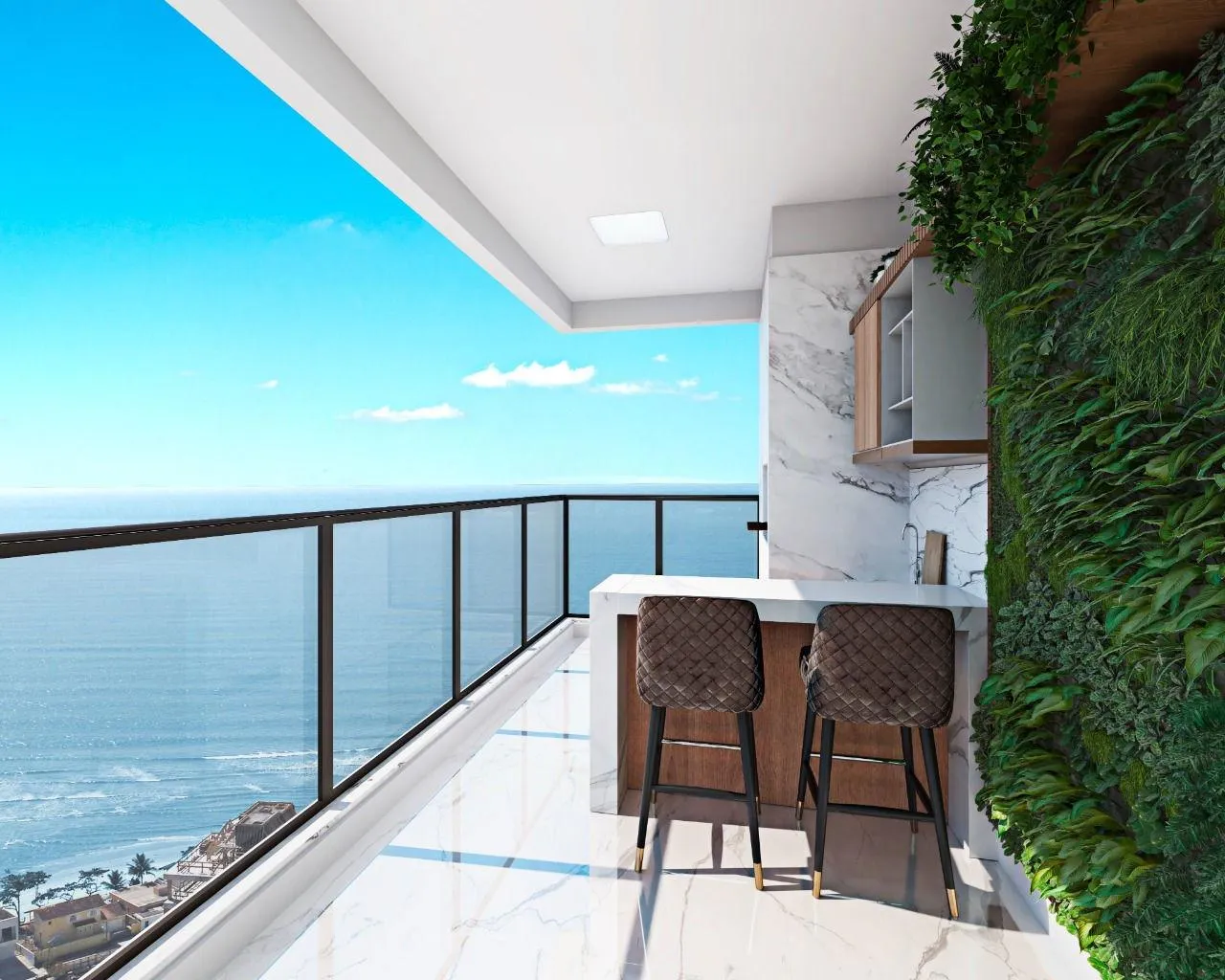 Imagem Apartamento com vista para o mar à venda com 92.36m2 por R$ 1.500.000,00