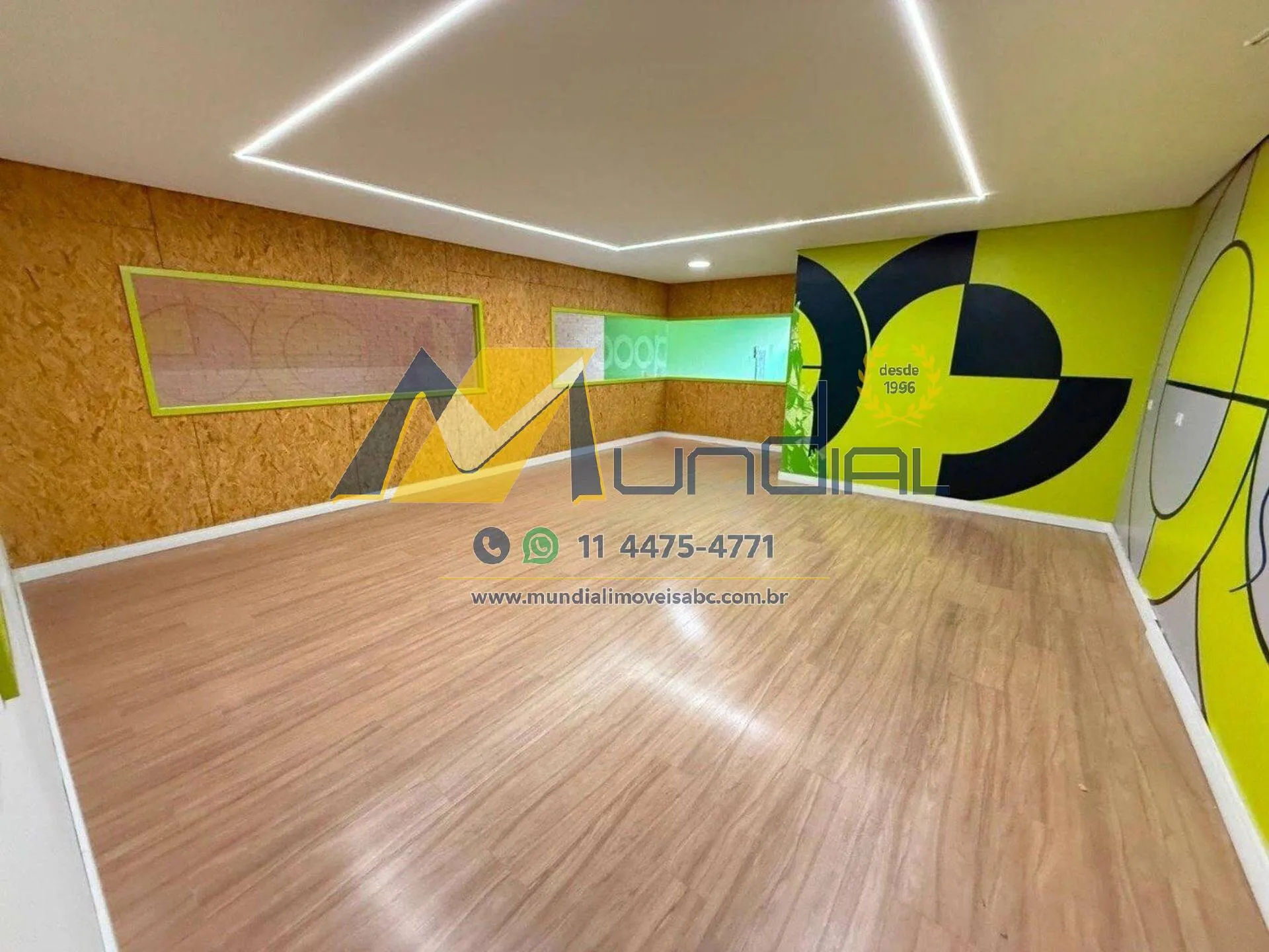 Imagem Salão Comercial para Locação - 368 m² | Parque das Nações - Santo André