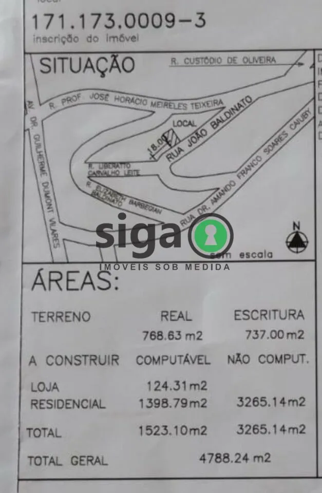 Imagem TERRENO A VENDA PORTAL DO MORUMBI