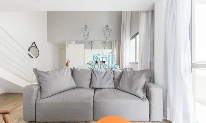 Imagem Apartamento Duplex à Venda no Brooklin Paulista - São Paulo/SP.