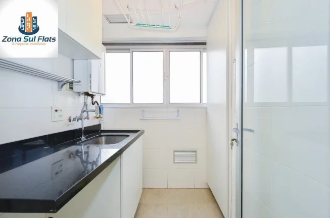 Imagem Apartamento à Venda No Brooklin Com 2 Dormitórios Sendo 1 Suíte e 2 Vagas - Varanda Gourmet