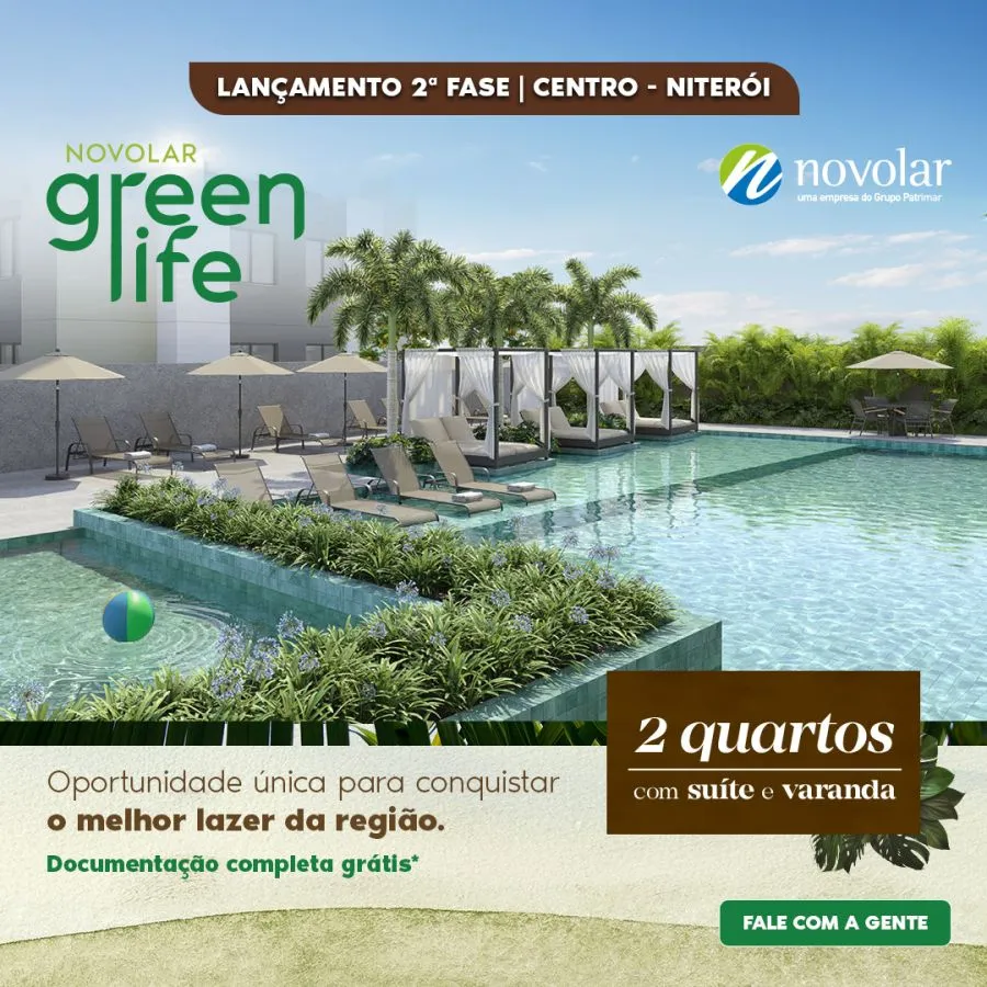 Imagem Green Life- Apartamento em Niterói com suíte