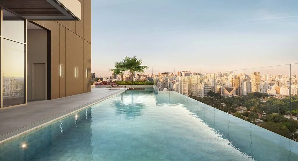 Imagem O lugar certo para a sua vida espera por você. Na melhor localização de Pinheiros, com vista livr...