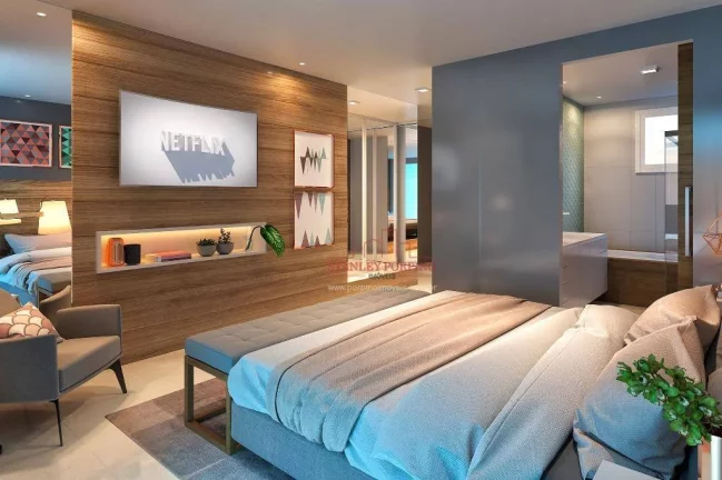 Imagem Apartamento com 4 dormitórios à venda, 114 m² por R$ 1.572.393,90 - Praia da Costa - Vila Velha/ES