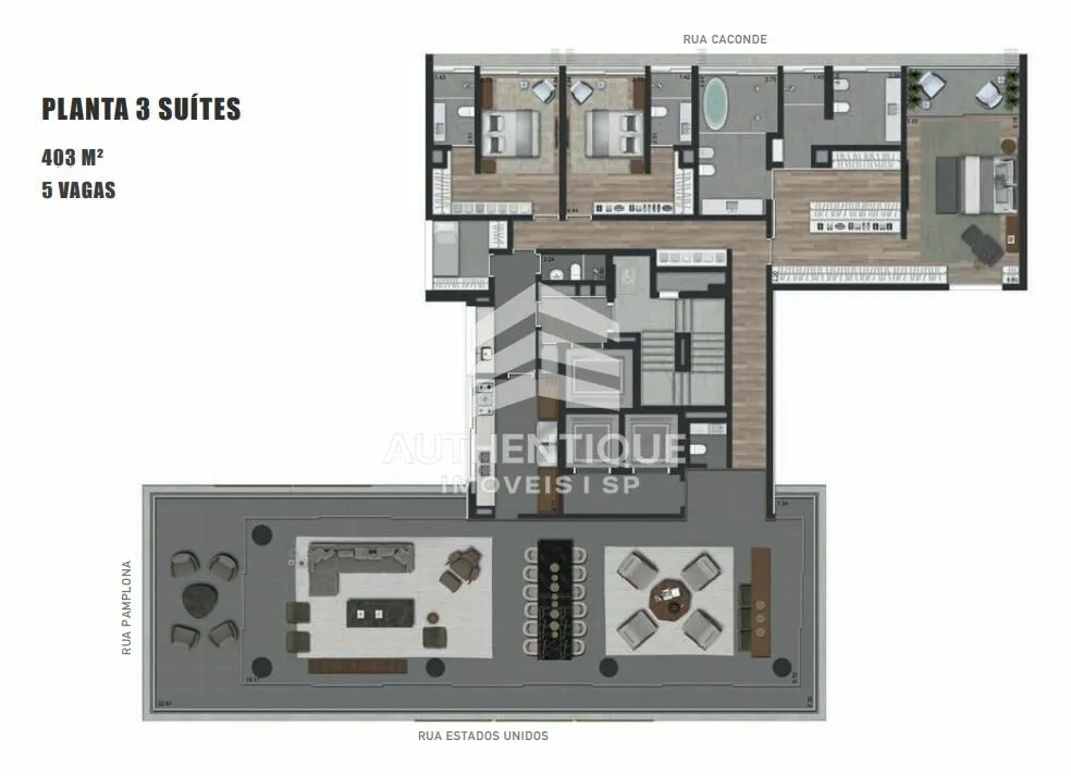 Imagem PIERINO JARDINS - Apartamento à venda no bairro Jardins - São Paulo/SP, Zona Sul
