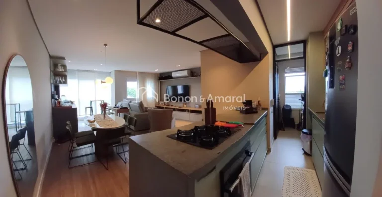 Imagem Este apartamento encanta pela integração dos ambientes e pela funcionalidade. A área social é co...