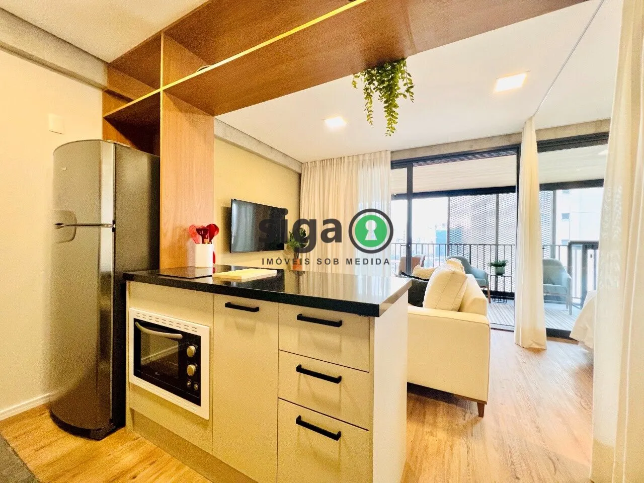 Imagem Apartamento Studio na Vila Nova Conceição com 1 quarto