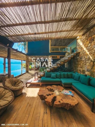 Imagem Residência de luxo à beira-mar em Angra dos Reis-RJ, Praia da Ribeira (cunhambebe)