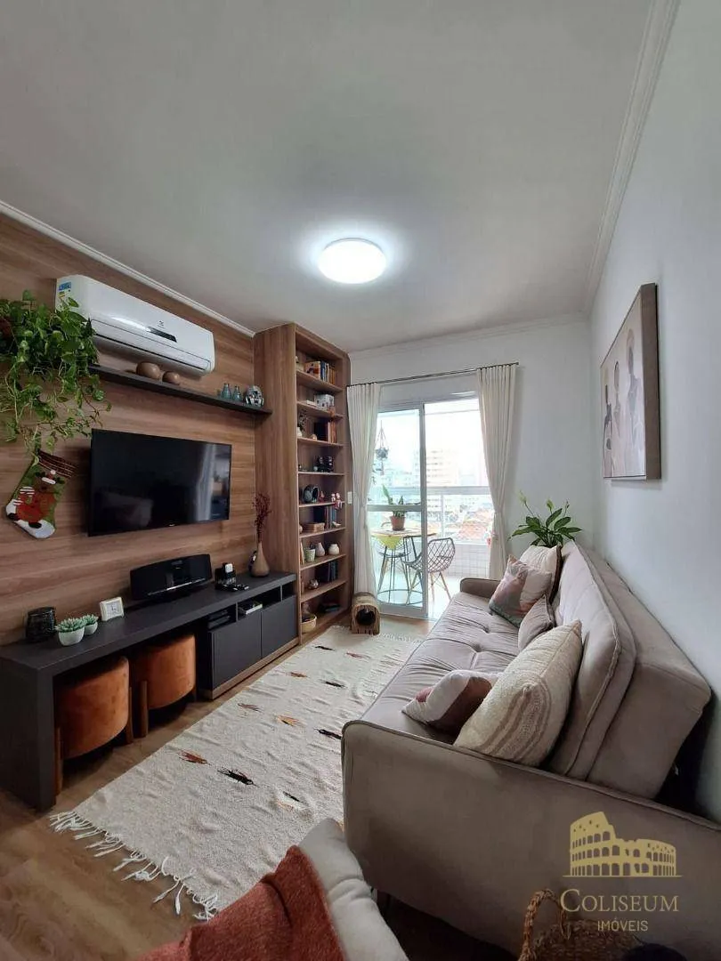 Imagem Apartamento com 3 dormitórios à venda, 101 m² por R$ 910.000,00 - Vila Assunção - Praia Grande/SP