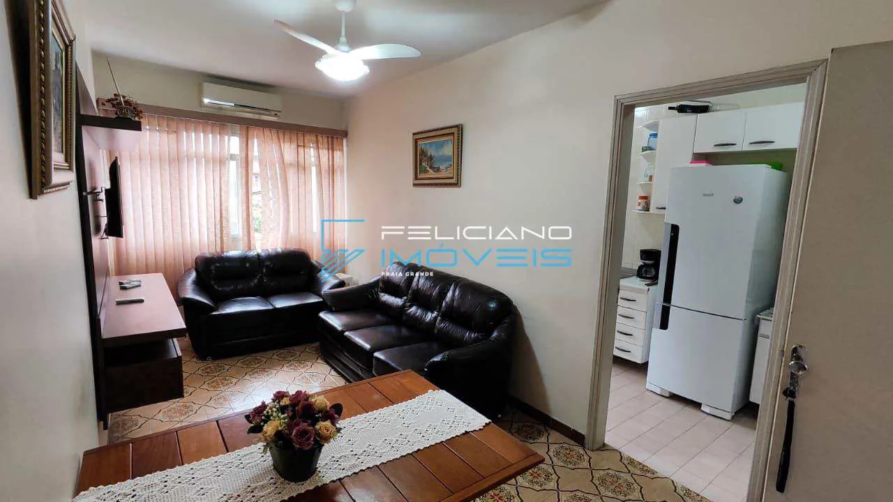 Imagem Apartamento com 1 quarto, Canto do Forte, Praia Grande - R$ 308 mil, Cod: 7454