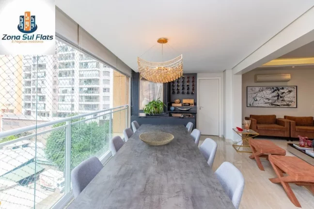 Imagem Apartamento à Venda Em Moema Pássaros Com 3 Suítes e 3 Vagas - Varanda Gourmet
