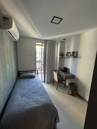 Imagem Apartamento 2 quartos, suíte, sol da manhã, montado e decorado, vista mar