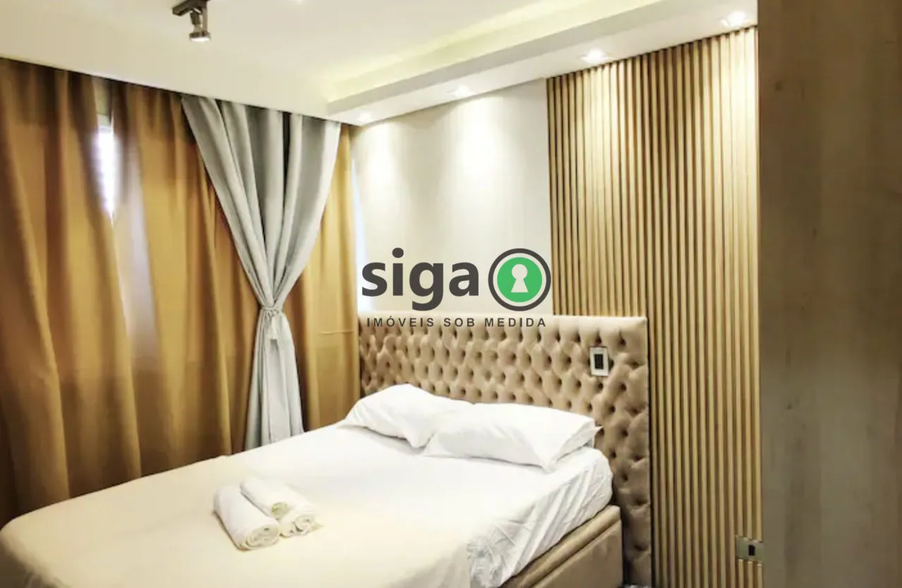 Imagem Apartamento 35m² para locação mobiliado, localizado no Bela Vista, São Paulo