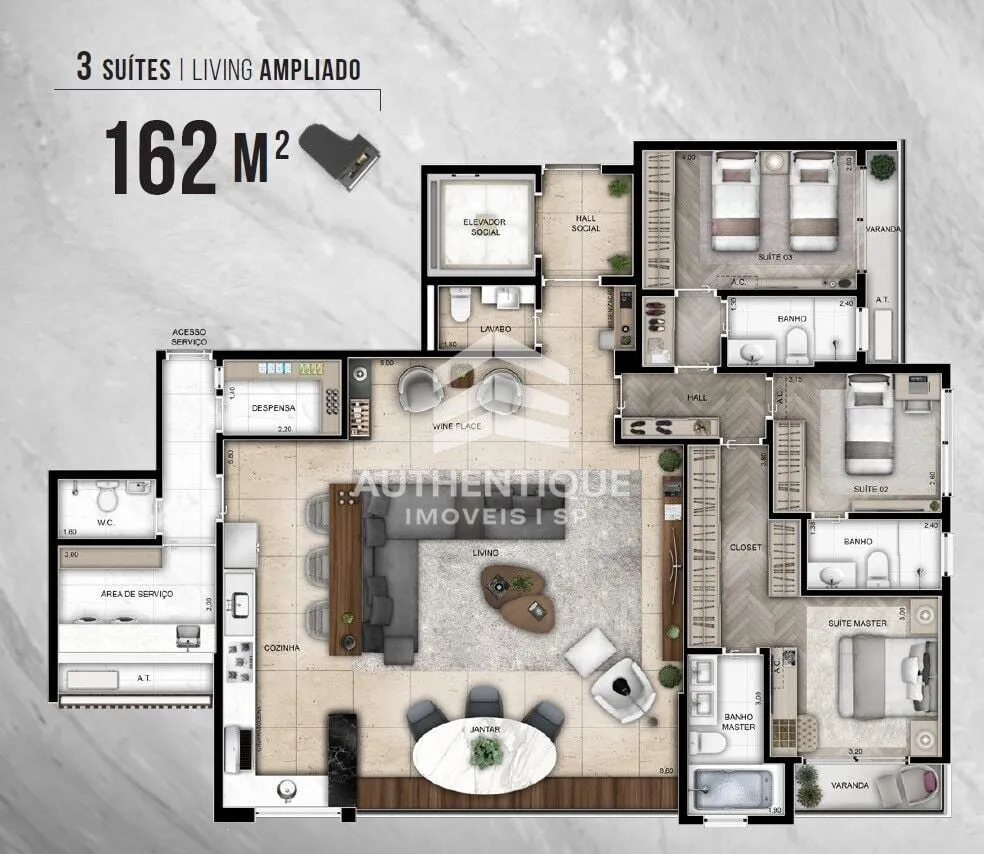 Imagem SINTONIA PERDIZES - Apartamento à venda em São Paulo/SP