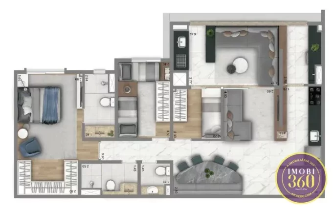 Imagem LIVING VILLAGIO TATUAPÉ APTOS DE 100 A 187 MTS, (20% DE ENTRADA - FACILITADA)