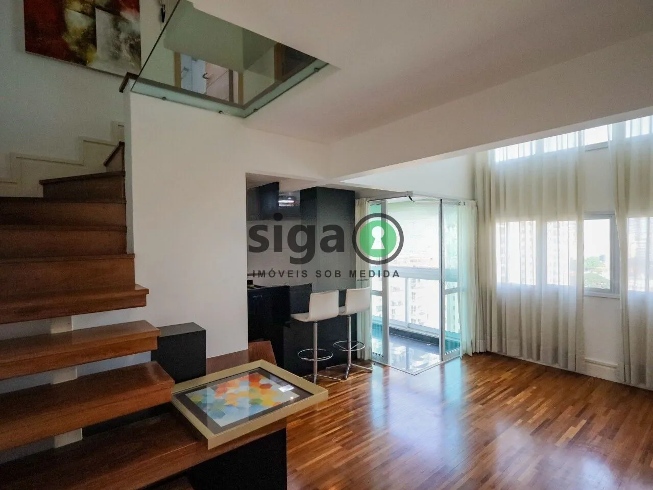 Imagem Duplex Mobiliado 1 quarto, 69m² e 2 Vagas - Moema - São Paulo/SP