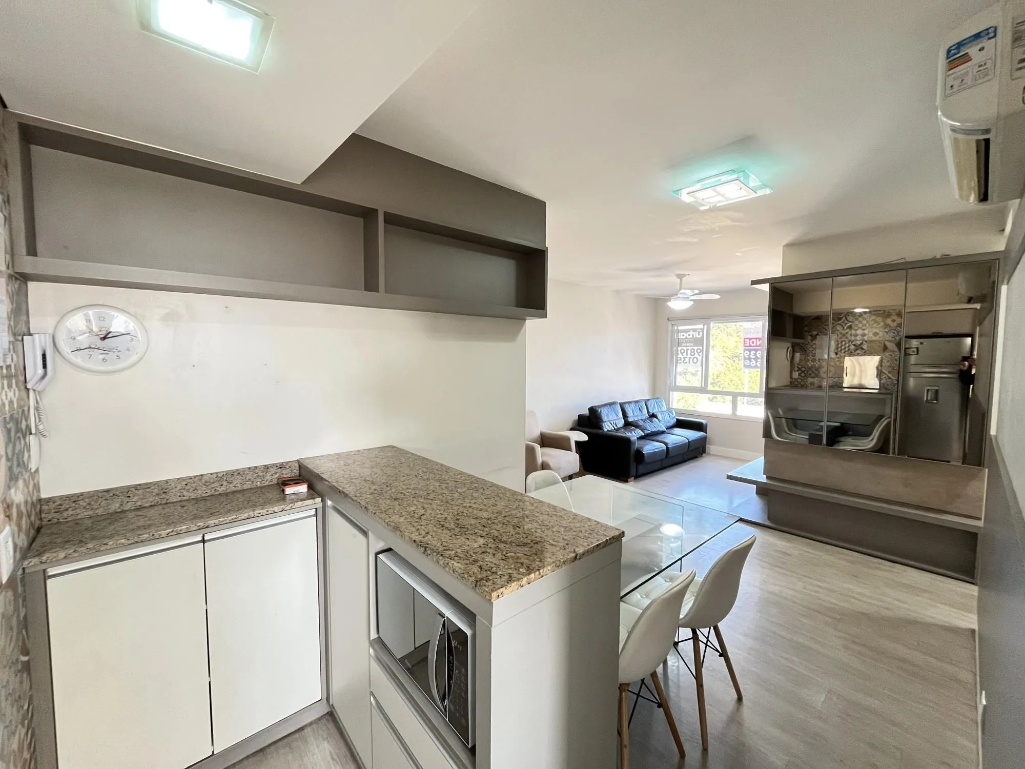 Imagem Apartamento de 3 quartos, semi mobiliado, suíte e 1 vaga de garagem
