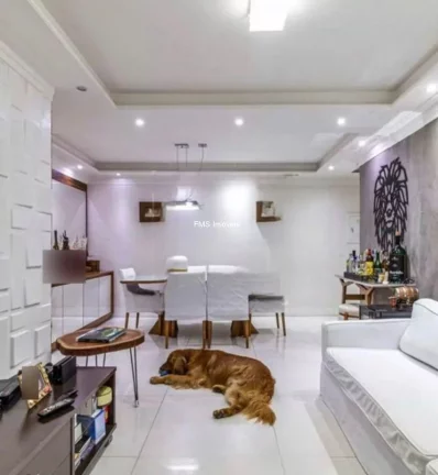 Foto do imóvel Apartamento à Venda em Moema, São Paulo-SP 3 Quartos, 1 Suíte, 2 Salas, 2 Vagas - 120m²