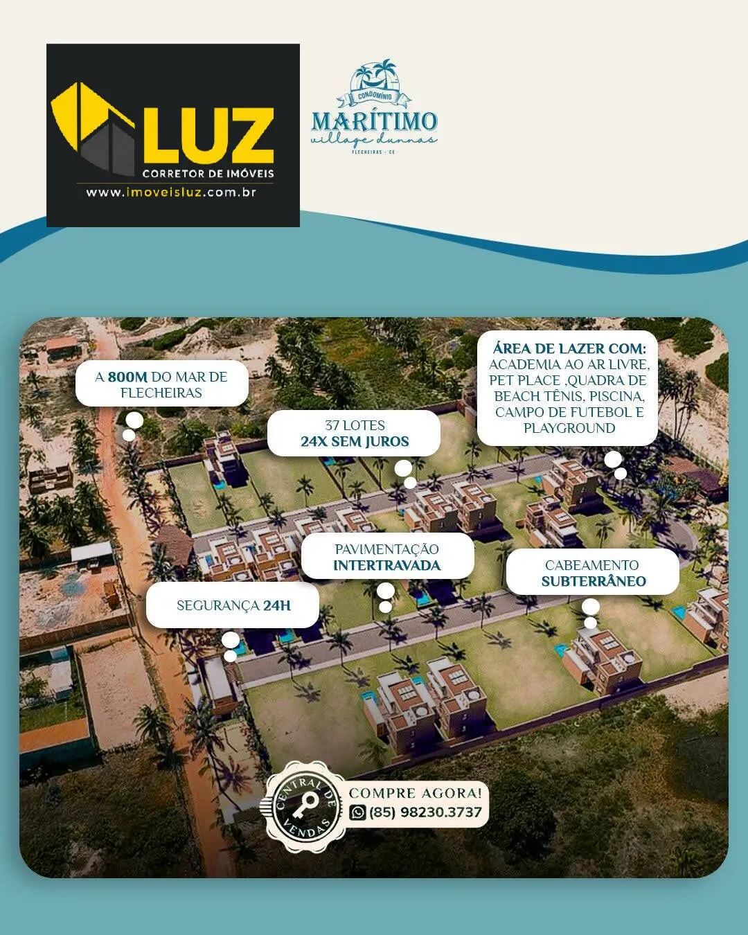 Imagem MARÍTIMO VILLAGE DUNNAS -Onde a exclusividade em Flecheiras