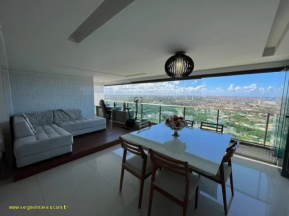 Imagem Apartamento de Alto Padrão com Vista Mar ? 3 Suítes à Venda no Ed. Biarritz, Patamares