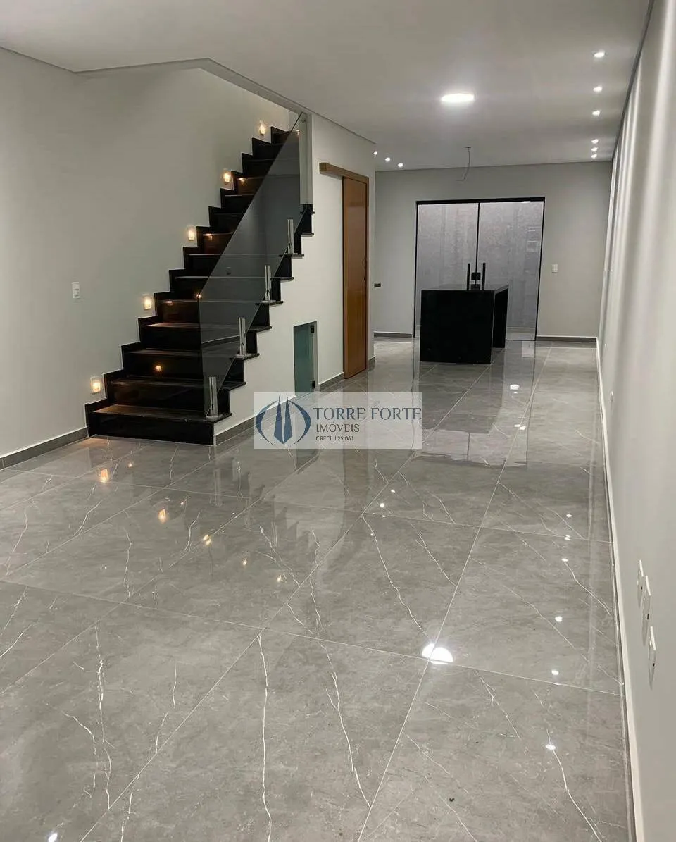 Imagem Sobrado novo, 3 dormitórios suítes, 160 m2, 2 vagas, na Vila Carrão