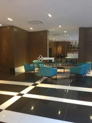 Imagem Sala Comercial no Edifício Quebec , Alphaville 55m² 2 banhos sacada. Veja!