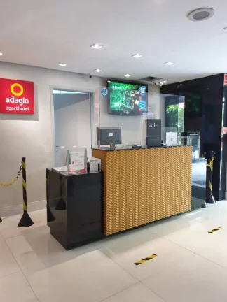 Imagem Flat disponível para venda no Mercure São Paulo Berrini, com 43,79m², 2 dormitórios e 1 vaga de garagem