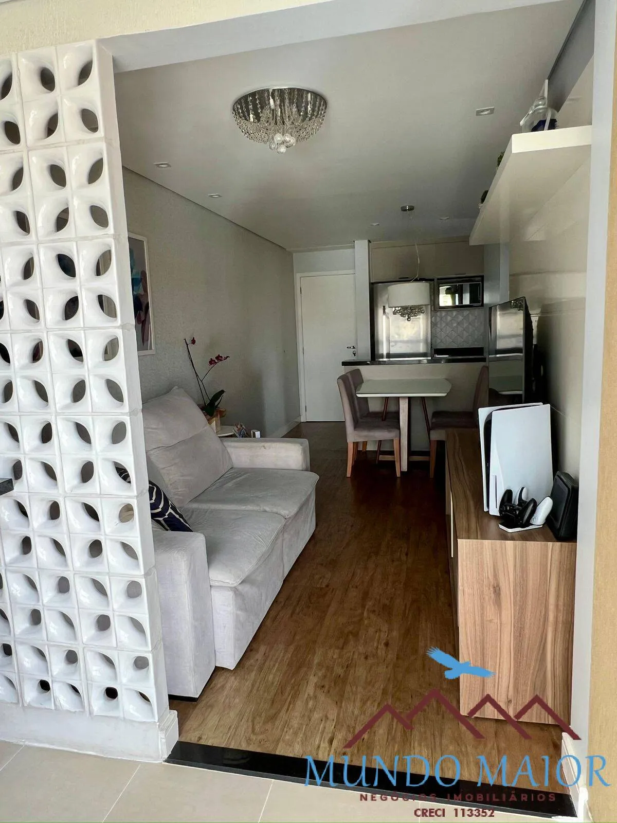 Imagem Apto Mobiliado no Parque das Nações: 57m², 1 Suíte, Varanda Envidraçada !!!