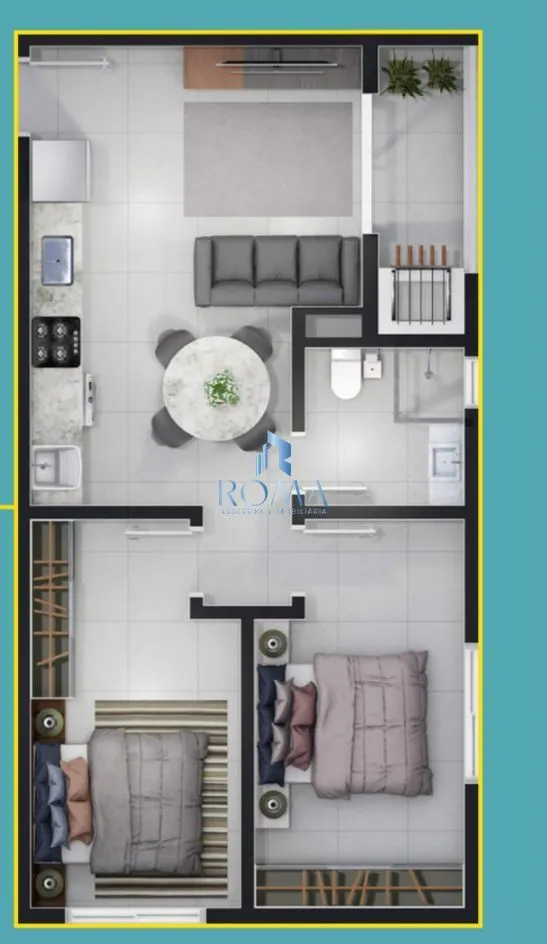 Imagem APARTAMENTO COM MÓVEIS PLANEJADOS