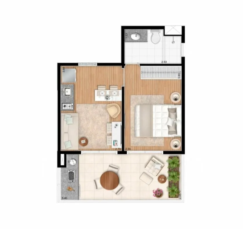 Imagem NOW ALTO DA BOA VISTA - Apartamento à venda no bairro Alto da Boa Vista - São Paulo/SP, Zona Sul