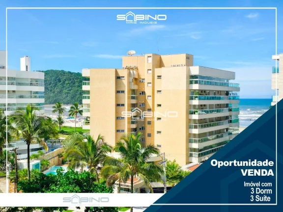 Foto do imóvel Apartamento à Venda no Edifício Paraty, com 3 dormitórios 1 suíte 135m² - Riviera de São Lourenço