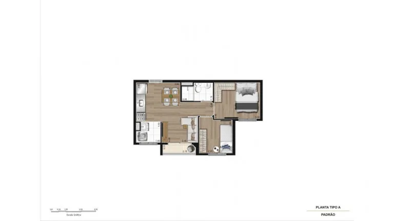 Imagem Apartamento com 2 Quartos à Venda, 44 m² em Barra Funda - São Paulo