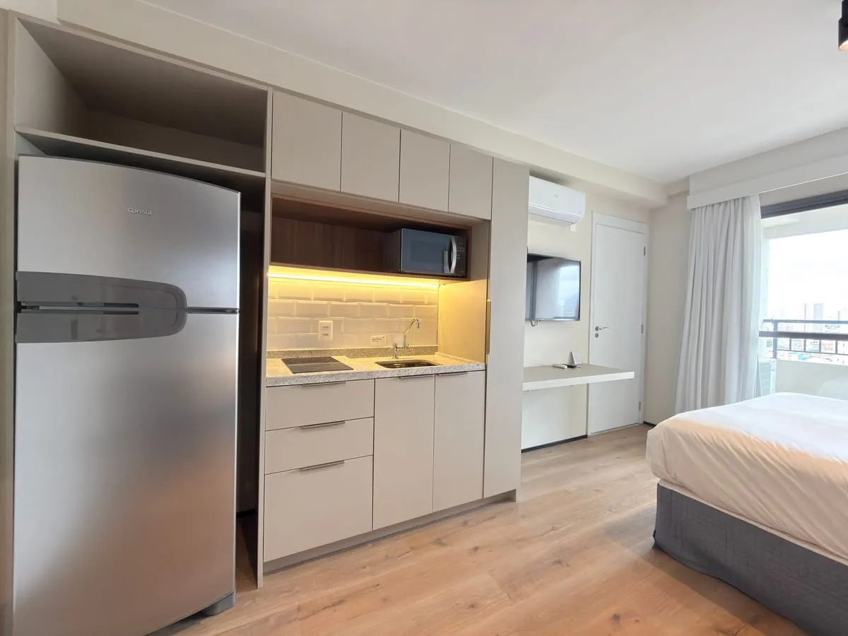 Imagem Apartamento com 1 Quarto para alugar, 32m² - Sacomã